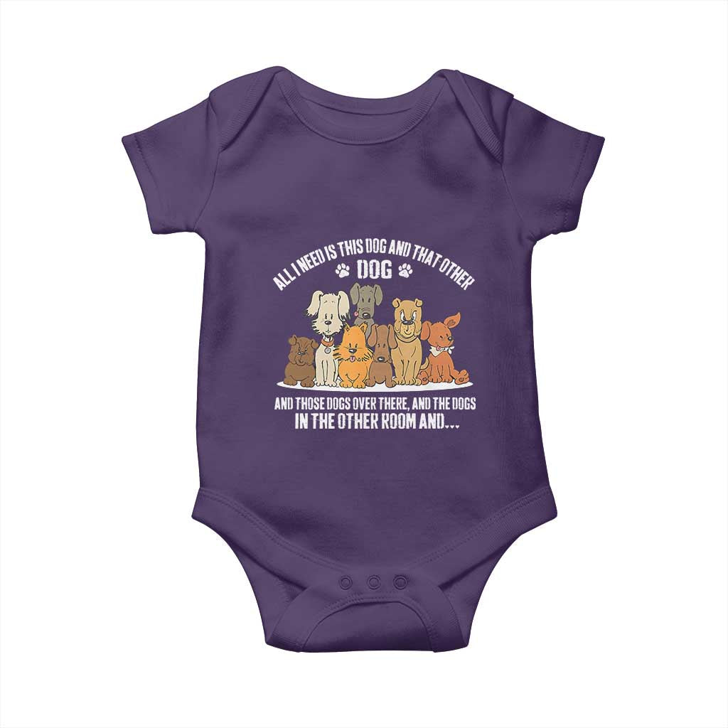 Funny Dog Lover Baby Onesie Fur Mama Dad Dog Rescue - Wonder Print Shop