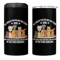 Funny Dog Lover 4 in 1 Can Cooler Tumbler Fur Mama Dad Dog Rescue - Wonder Print Shop