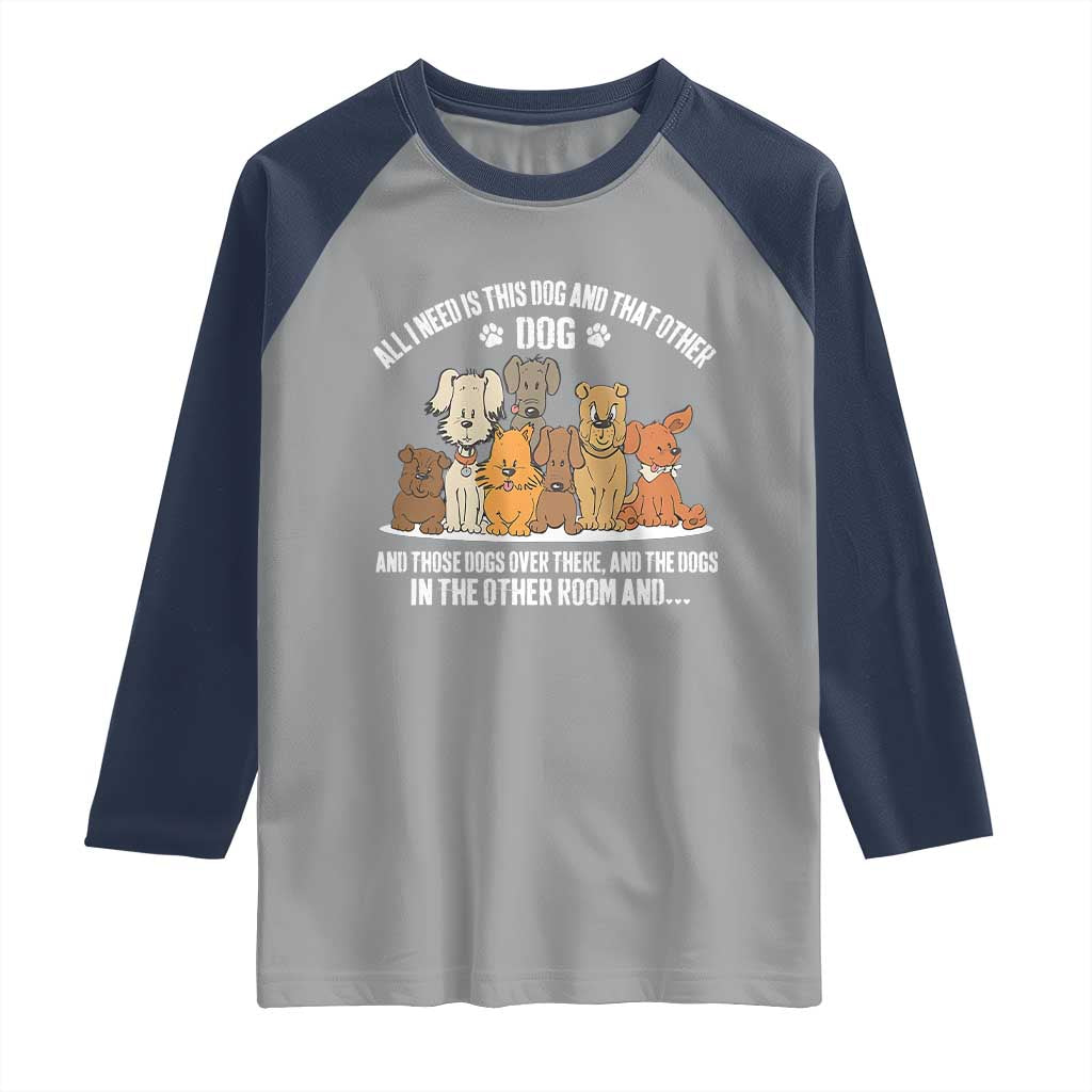 Funny Dog Lover Raglan Shirt Fur Mama Dad Dog Rescue - Wonder Print Shop