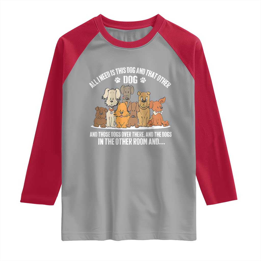 Funny Dog Lover Raglan Shirt Fur Mama Dad Dog Rescue - Wonder Print Shop