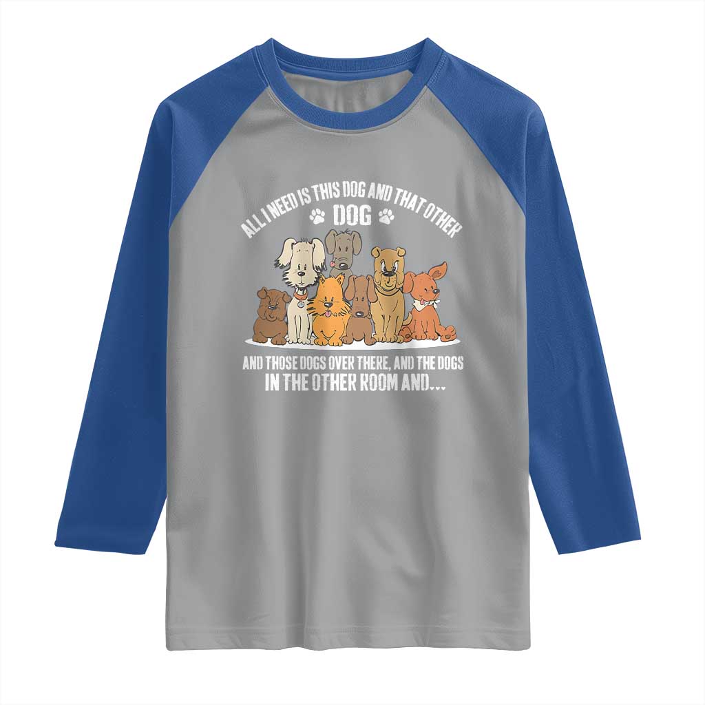 Funny Dog Lover Raglan Shirt Fur Mama Dad Dog Rescue - Wonder Print Shop
