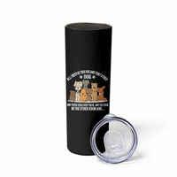 Funny Dog Lover Skinny Tumbler Fur Mama Dad Dog Rescue - Wonder Print Shop