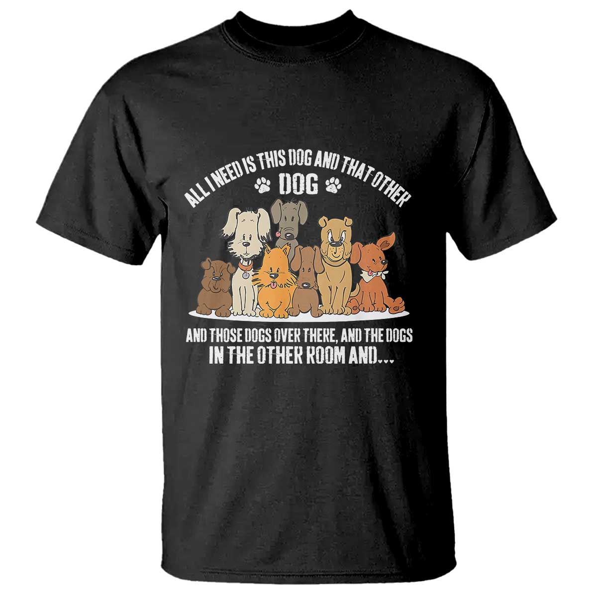 Funny Dog Lover T Shirt Fur Mama Dad Dog Rescue - Wonder Print Shop