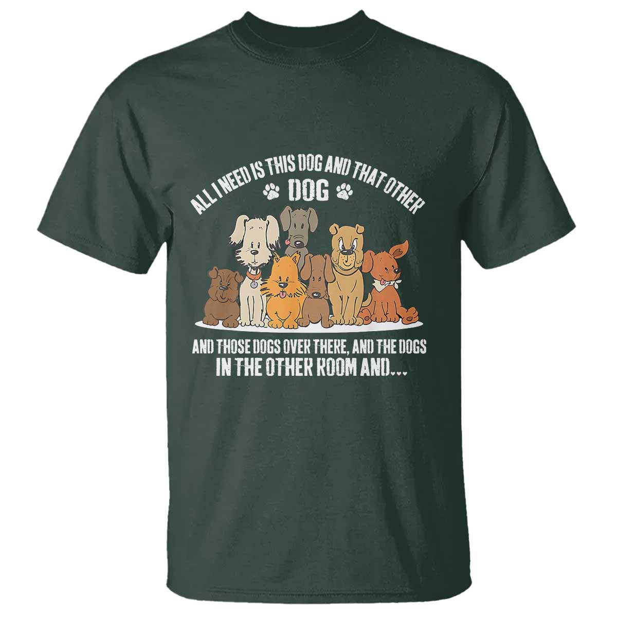 Funny Dog Lover T Shirt Fur Mama Dad Dog Rescue - Wonder Print Shop
