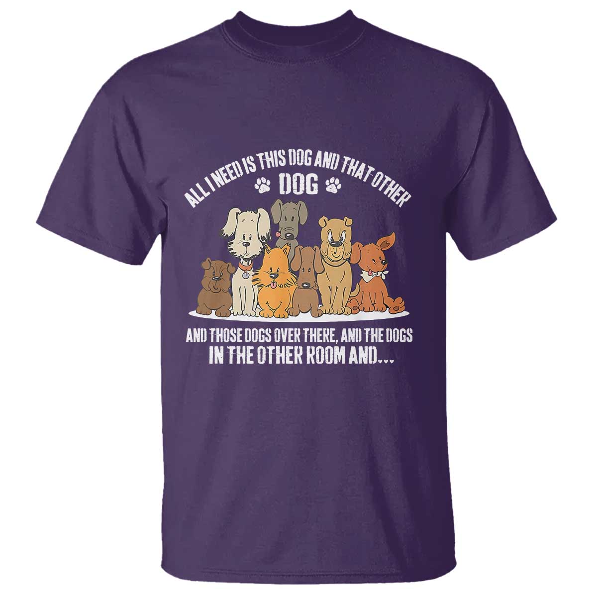 Funny Dog Lover T Shirt Fur Mama Dad Dog Rescue - Wonder Print Shop