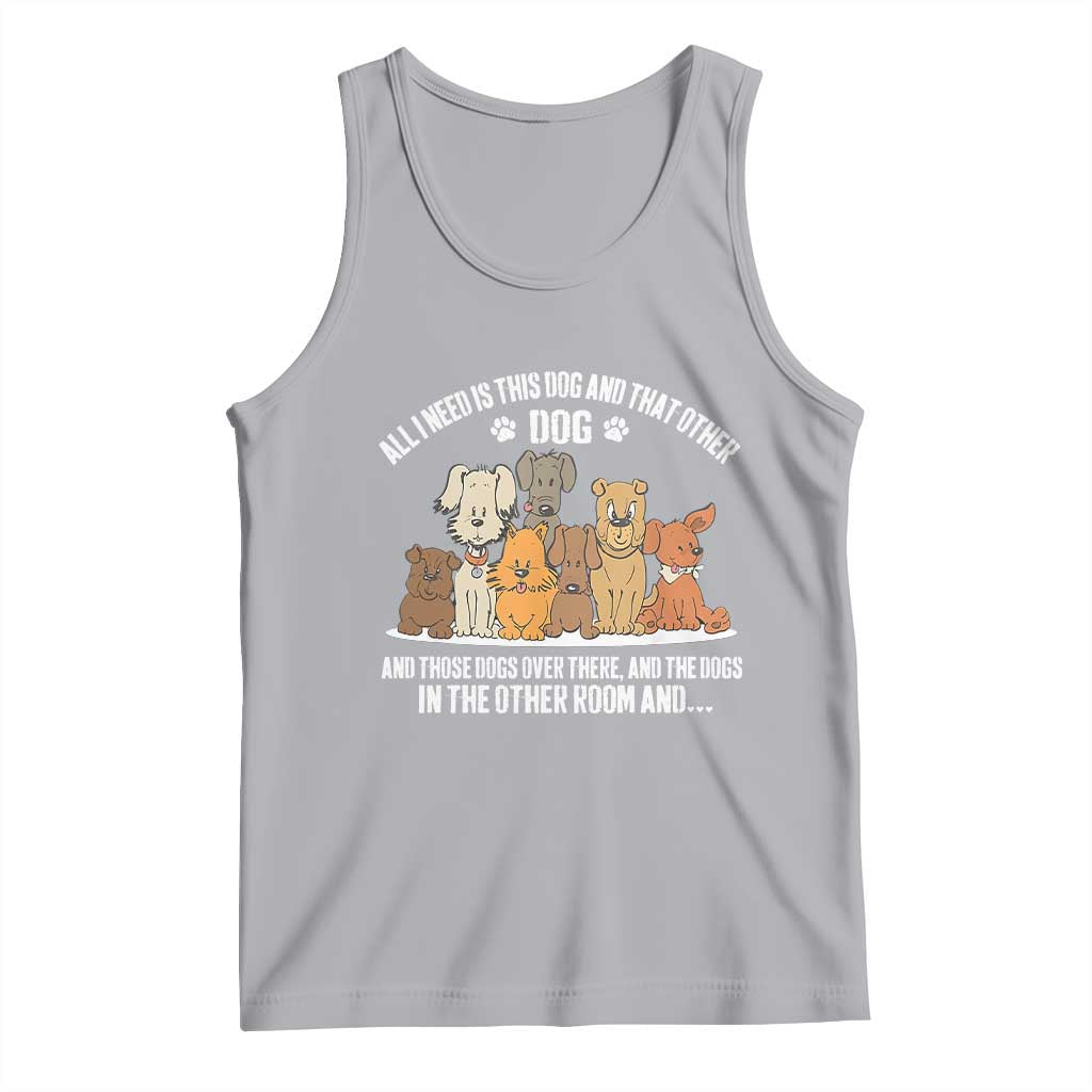 Funny Dog Lover Tank Top Fur Mama Dad Dog Rescue - Wonder Print Shop
