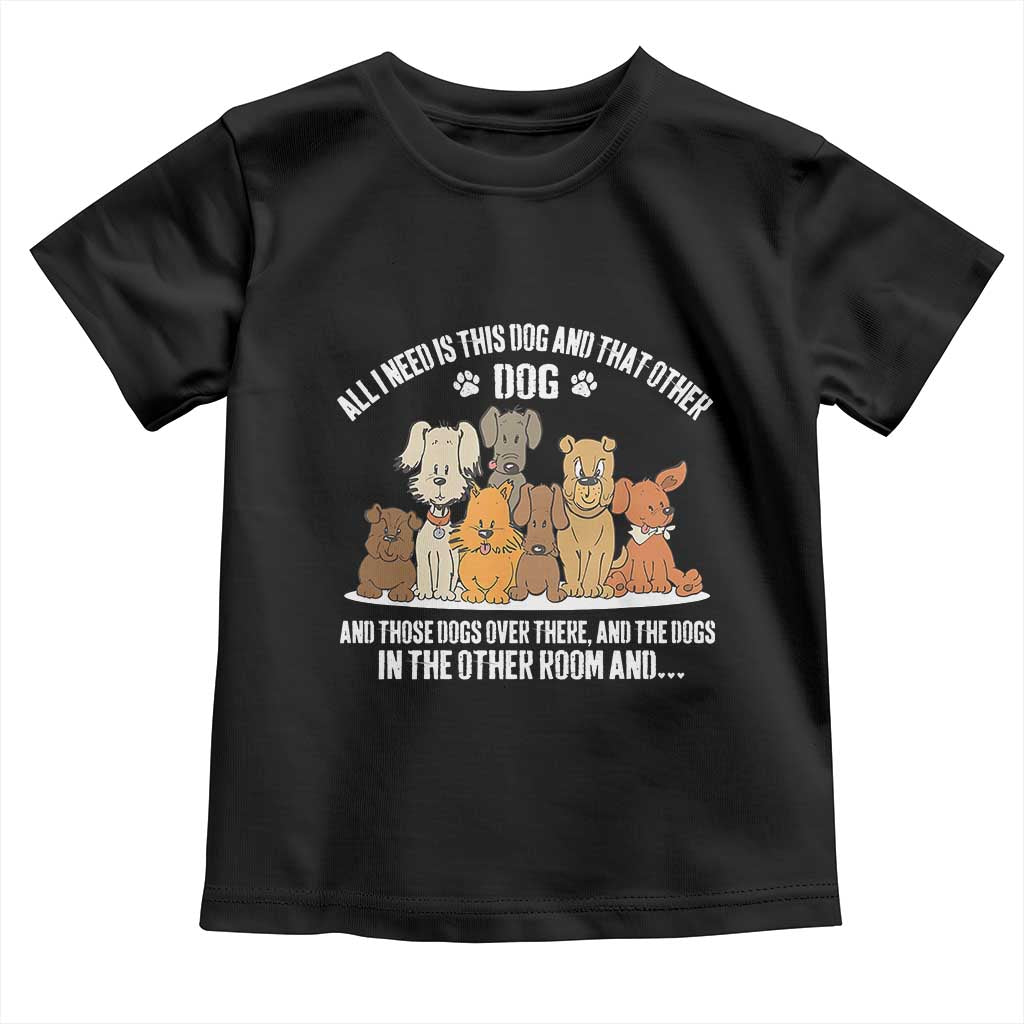 Funny Dog Lover Toddler T Shirt Fur Mama Dad Dog Rescue - Wonder Print Shop