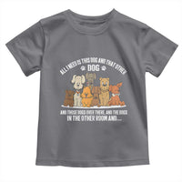 Funny Dog Lover Toddler T Shirt Fur Mama Dad Dog Rescue - Wonder Print Shop