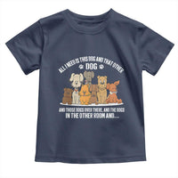 Funny Dog Lover Toddler T Shirt Fur Mama Dad Dog Rescue - Wonder Print Shop