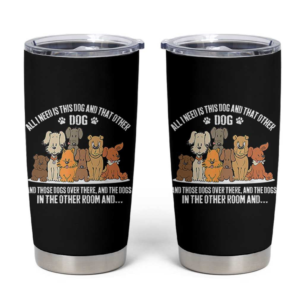 Funny Dog Lover Tumbler Cup Fur Mama Dad Dog Rescue - Wonder Print Shop