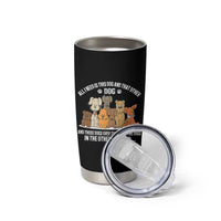 Funny Dog Lover Tumbler Cup Fur Mama Dad Dog Rescue - Wonder Print Shop