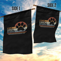 Vintage Adopt A Shelter Pet Garden Flag Live Love Rescue Cat Dog Adoption Animal Rescue - Wonder Print Shop