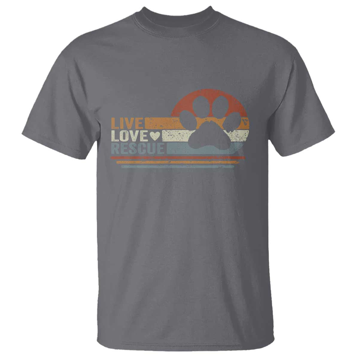 Vintage Adopt A Shelter Pet T Shirt Live Love Rescue Cat Dog Adoption Animal Rescue - Wonder Print Shop