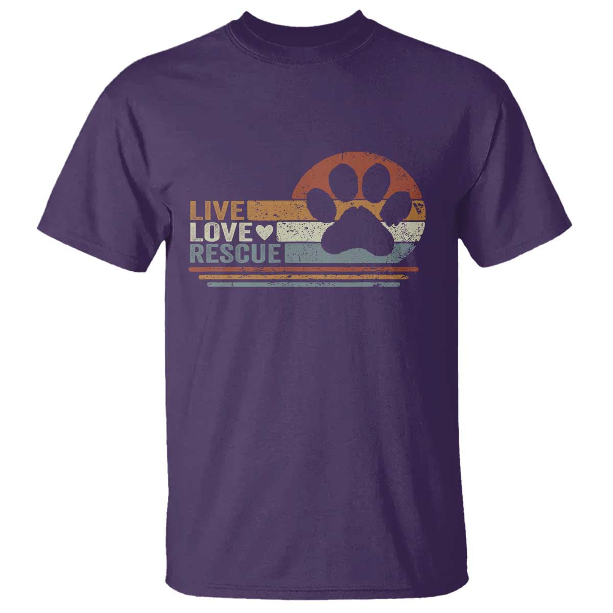 Vintage Adopt A Shelter Pet T Shirt Live Love Rescue Cat Dog Adoption Animal Rescue - Wonder Print Shop