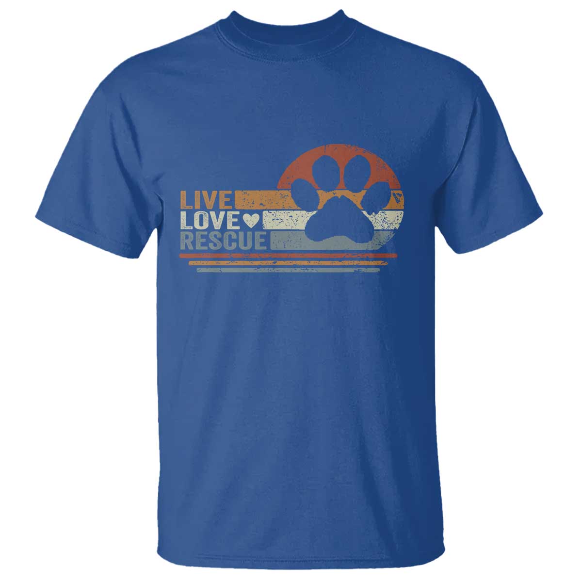Vintage Adopt A Shelter Pet T Shirt Live Love Rescue Cat Dog Adoption Animal Rescue - Wonder Print Shop