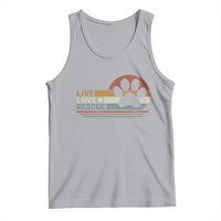 Vintage Adopt A Shelter Pet Tank Top Live Love Rescue Cat Dog Adoption Animal Rescue - Wonder Print Shop