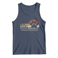 Vintage Adopt A Shelter Pet Tank Top Live Love Rescue Cat Dog Adoption Animal Rescue - Wonder Print Shop