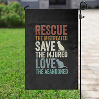 Adopt A Shelter Pet Garden Flag Rescue Save Love Cat Dog Adoption Animal Rescue - Wonder Print Shop