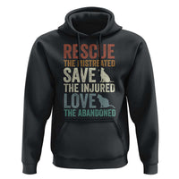 Adopt A Shelter Pet Hoodie Rescue Save Love Cat Dog Adoption Animal Rescue - Wonder Print Shop