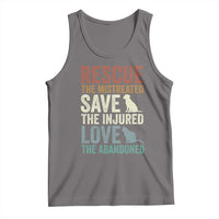 Adopt A Shelter Pet Tank Top Rescue Save Love Cat Dog Adoption Animal Rescue - Wonder Print Shop