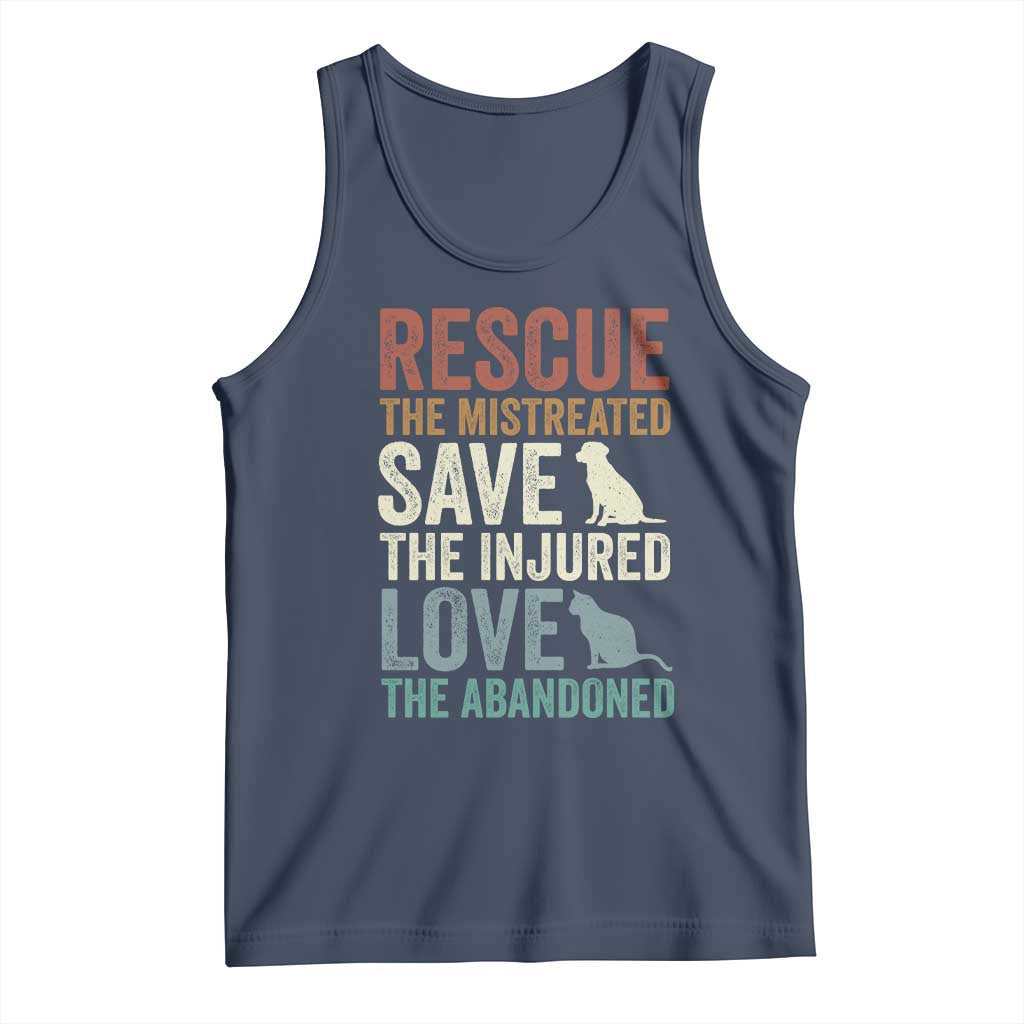 Adopt A Shelter Pet Tank Top Rescue Save Love Cat Dog Adoption Animal Rescue - Wonder Print Shop