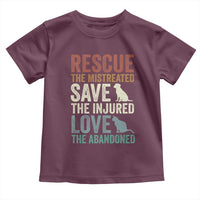 Adopt A Shelter Pet Toddler T Shirt Rescue Save Love Cat Dog Adoption Animal Rescue - Wonder Print Shop