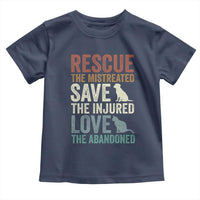 Adopt A Shelter Pet Toddler T Shirt Rescue Save Love Cat Dog Adoption Animal Rescue - Wonder Print Shop