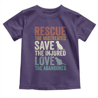 Adopt A Shelter Pet Toddler T Shirt Rescue Save Love Cat Dog Adoption Animal Rescue - Wonder Print Shop