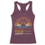 Rescue Dog Racerback Tank Top Retro Adopt Rescue Foster Animal Shelter Volunteer - Wonder Print Shop