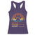 Rescue Dog Racerback Tank Top Retro Adopt Rescue Foster Animal Shelter Volunteer - Wonder Print Shop