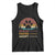 Rescue Dog Tank Top Retro Adopt Rescue Foster Animal Shelter Volunteer - Wonder Print Shop