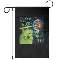 Funny Alien Dog Meme Garden Flag Glorp Zep Sci-Fi Humor Chihuahua - Wonder Print Shop
