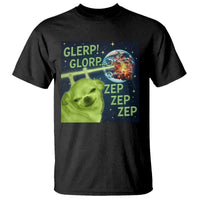 Funny Alien Dog Meme T Shirt Glorp Zep Sci-Fi Humor Chihuahua - Wonder Print Shop