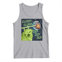 Funny Alien Dog Meme Tank Top Glorp Zep Sci-Fi Humor Chihuahua - Wonder Print Shop
