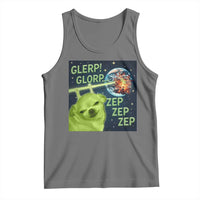 Funny Alien Dog Meme Tank Top Glorp Zep Sci-Fi Humor Chihuahua - Wonder Print Shop