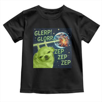 Funny Alien Dog Meme Toddler T Shirt Glorp Zep Sci-Fi Humor Chihuahua - Wonder Print Shop