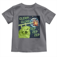 Funny Alien Dog Meme Toddler T Shirt Glorp Zep Sci-Fi Humor Chihuahua - Wonder Print Shop