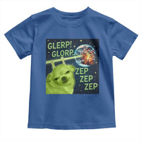 Funny Alien Dog Meme Toddler T Shirt Glorp Zep Sci-Fi Humor Chihuahua - Wonder Print Shop