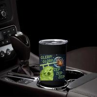 Funny Alien Dog Meme Tumbler Cup Glorp Zep Sci-Fi Humor Chihuahua - Wonder Print Shop