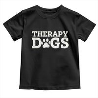 Therapy Dog Toddler T Shirt Classic Retro Varsity Vintage Pet Partners - Wonder Print Shop