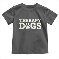 Therapy Dog Toddler T Shirt Classic Retro Varsity Vintage Pet Partners - Wonder Print Shop