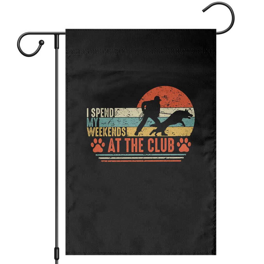 Funny IGP Bite Work Garden Flag Schutzhund Dog Training - Wonder Print Shop