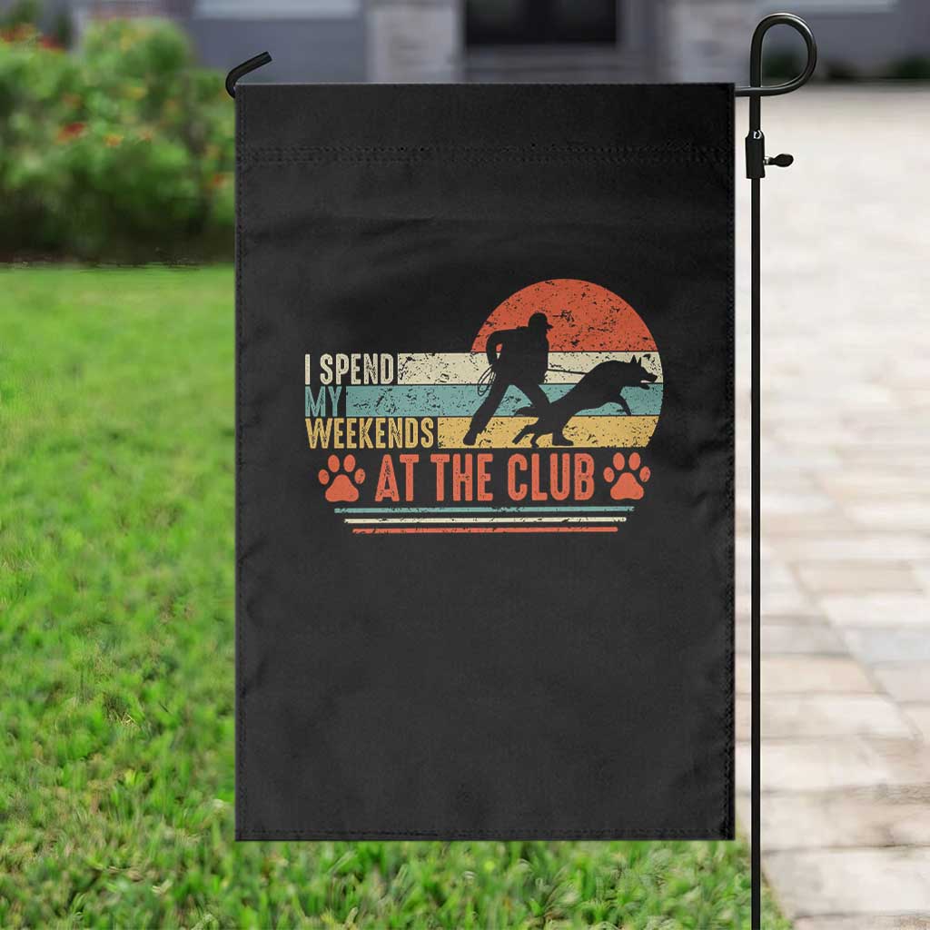 Funny IGP Bite Work Garden Flag Schutzhund Dog Training - Wonder Print Shop