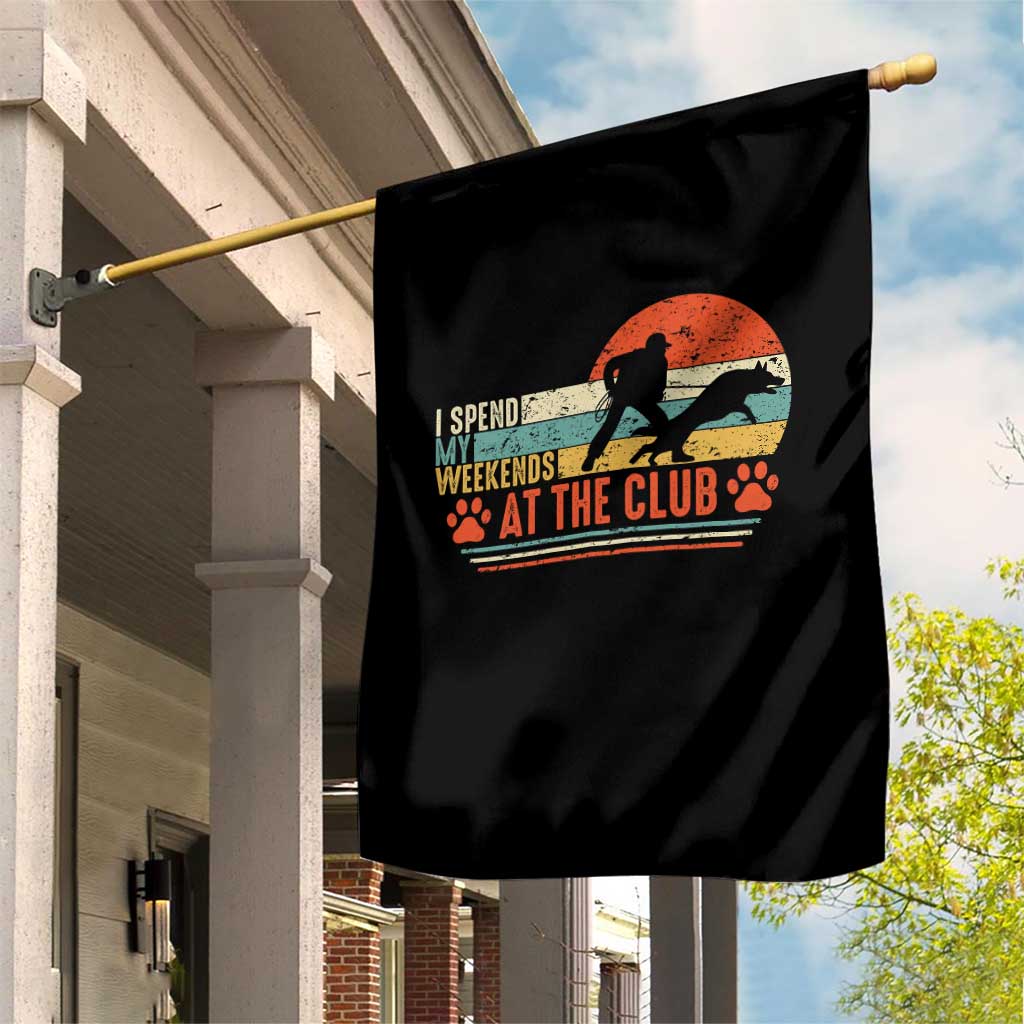 Funny IGP Bite Work Garden Flag Schutzhund Dog Training - Wonder Print Shop