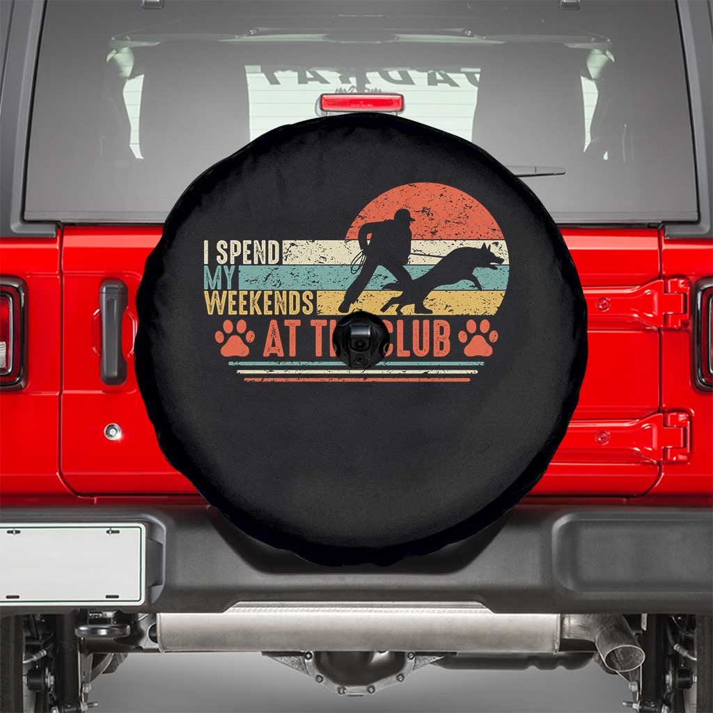 Funny IGP Bite Work Spare Tire Cover Schutzhund Dog Training - Wonder Print Shop