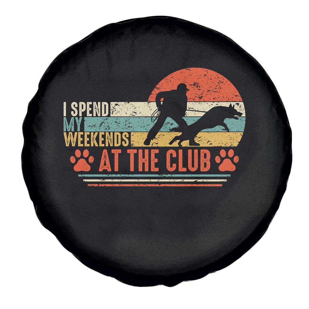 Funny IGP Bite Work Spare Tire Cover Schutzhund Dog Training - Wonder Print Shop