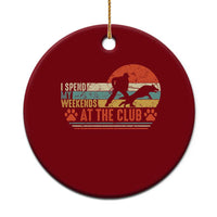 Funny IGP Bite Work Ceramic Ornament Schutzhund Dog Training - Wonder Print Shop