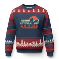 Funny IGP Bite Work Ugly Christmas Sweater Schutzhund Dog Training - Wonder Print Shop