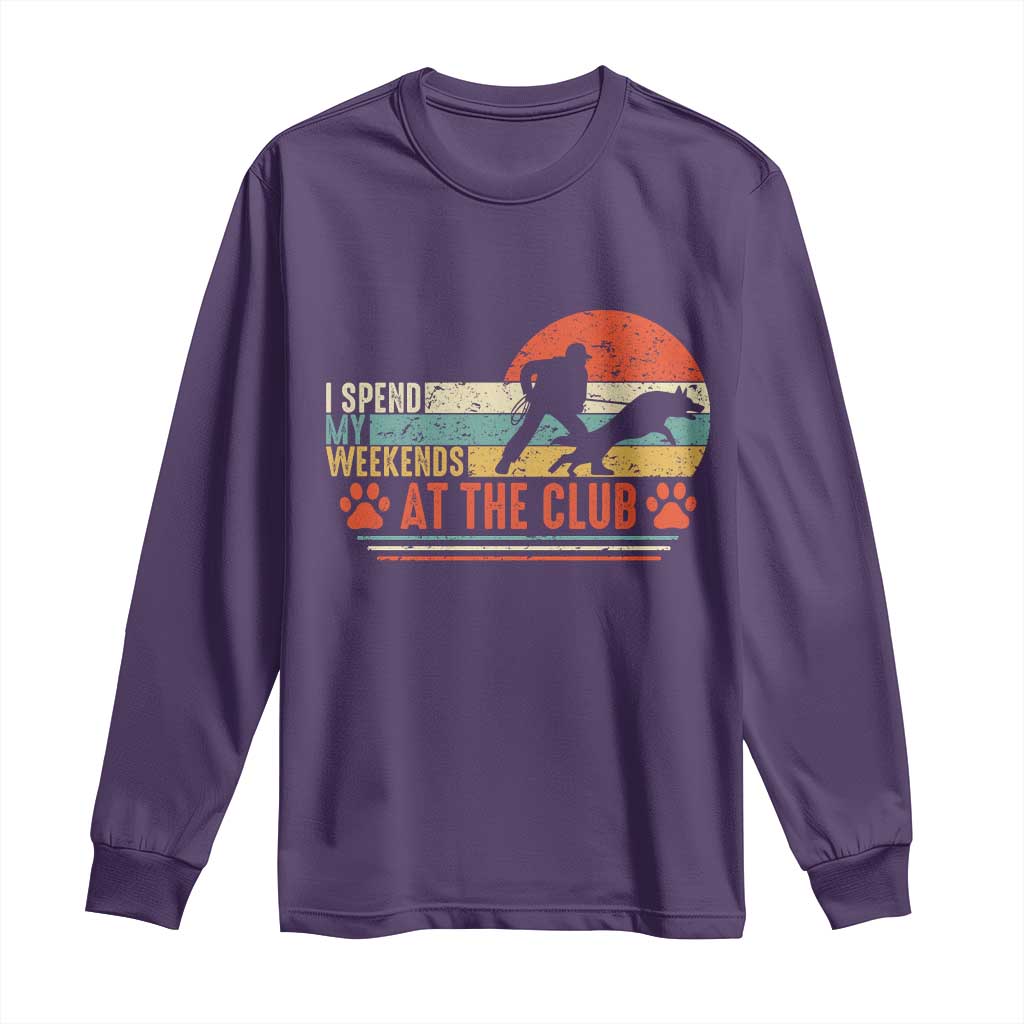 Funny IGP Bite Work Long Sleeve Shirt Schutzhund Dog Training - Wonder Print Shop