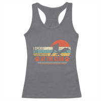 Funny IGP Bite Work Racerback Tank Top Schutzhund Dog Training - Wonder Print Shop